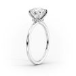 The Nelly Set With A 2.5 Carat Oval Moissanite For Cheap