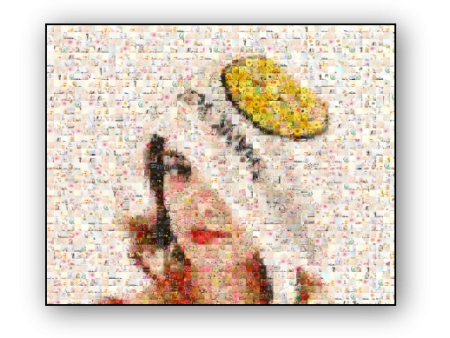 Photo Mosaic Canvas Print Supply