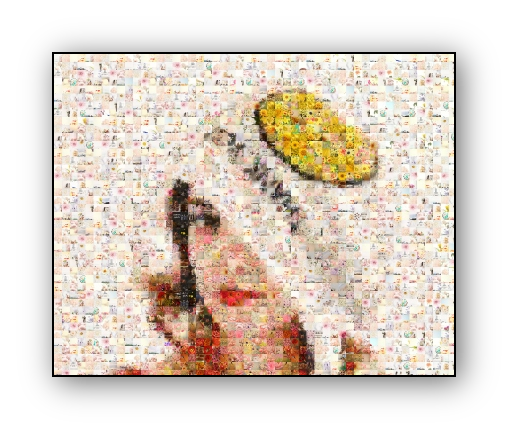 Photo Mosaic Canvas Print Supply