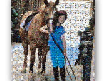 Social Mosaic Canvas Print For Sale