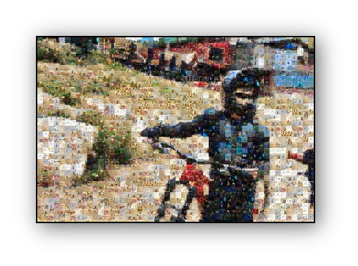 Social Mosaic Canvas Print Online Sale